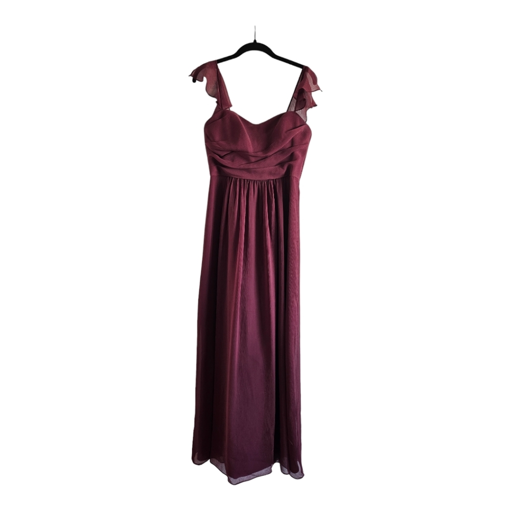 Burgundy Bridesmaid Dress